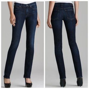 COH Elson Dark Wash Medium Rise Classic Straight Leg Jeans